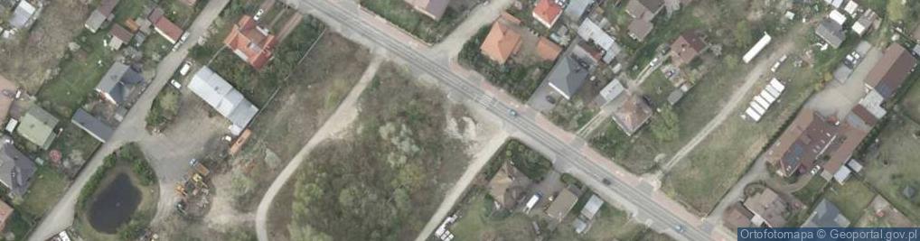 Zdjęcie satelitarne Mazowiecka ul.
