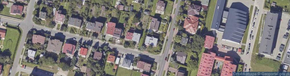 Zdjęcie satelitarne Makuszyńskiego Kornela ul.