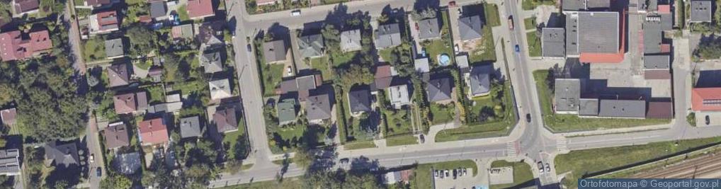 Zdjęcie satelitarne Małeckiego Józefa ul.