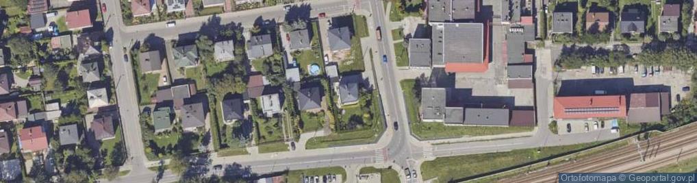 Zdjęcie satelitarne Małeckiego Józefa ul.