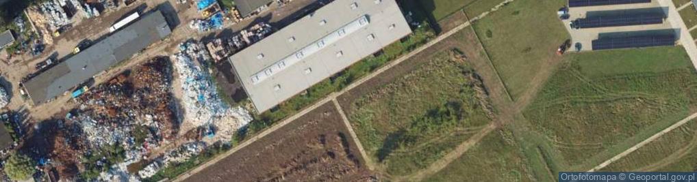 Zdjęcie satelitarne Malinowska ul.