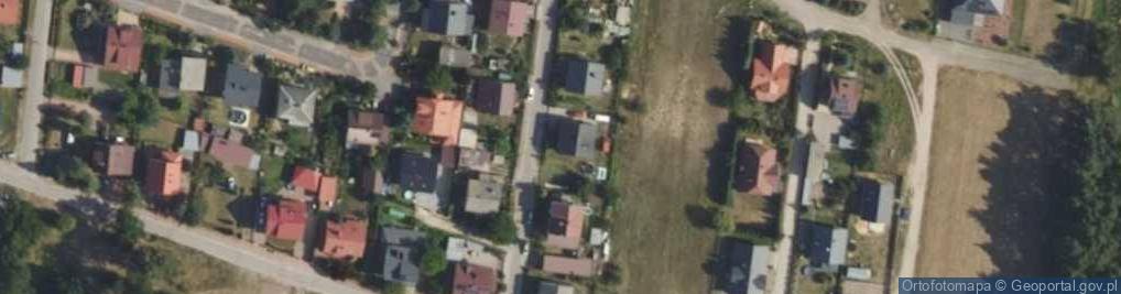 Zdjęcie satelitarne Makowa ul.