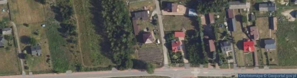 Zdjęcie satelitarne Mazowiecka ul.
