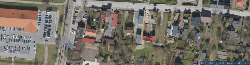 Zdjęcie satelitarne Majowa ul.
