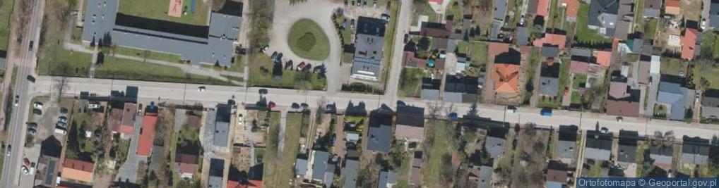 Zdjęcie satelitarne Majowa ul.