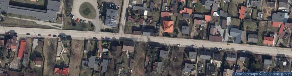 Zdjęcie satelitarne Majowa ul.