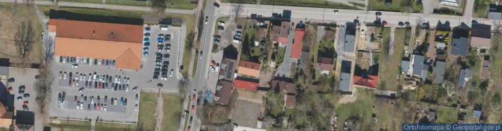 Zdjęcie satelitarne Majowa ul.