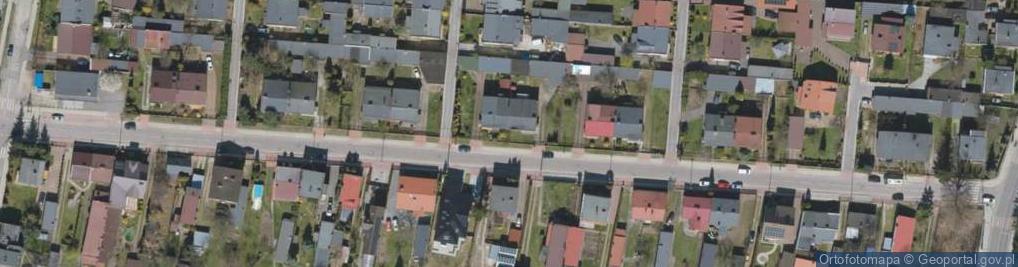 Zdjęcie satelitarne Majowa ul.