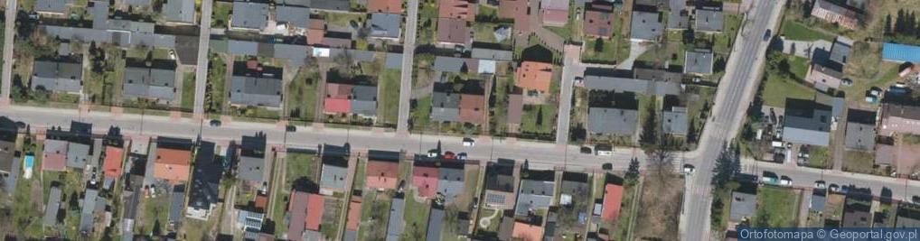 Zdjęcie satelitarne Majowa ul.
