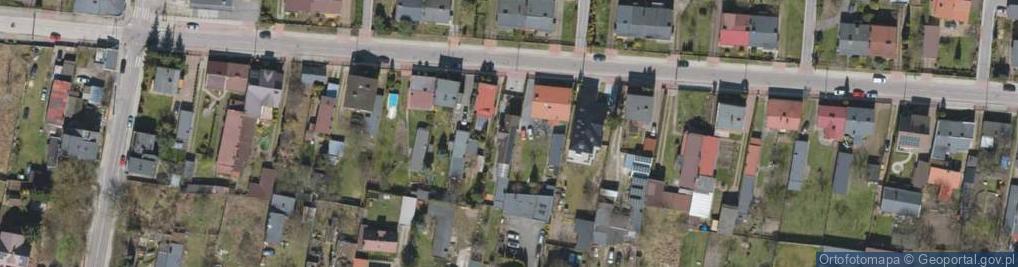 Zdjęcie satelitarne Majowa ul.