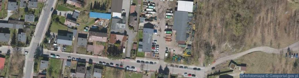 Zdjęcie satelitarne Majowa ul.