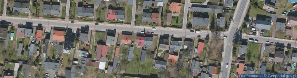 Zdjęcie satelitarne Majowa ul.