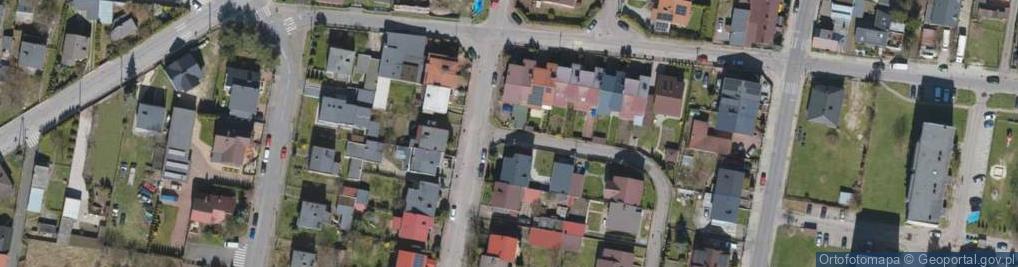 Zdjęcie satelitarne Malinowa ul.