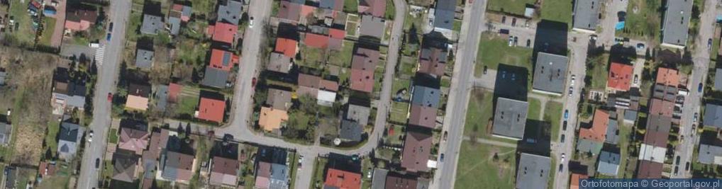 Zdjęcie satelitarne Malinowa ul.