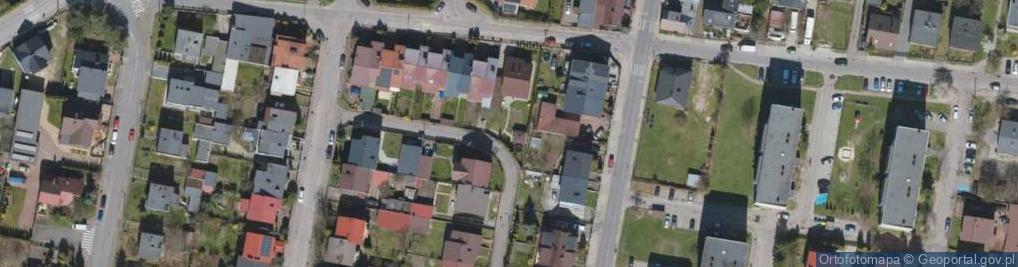 Zdjęcie satelitarne Malinowa ul.