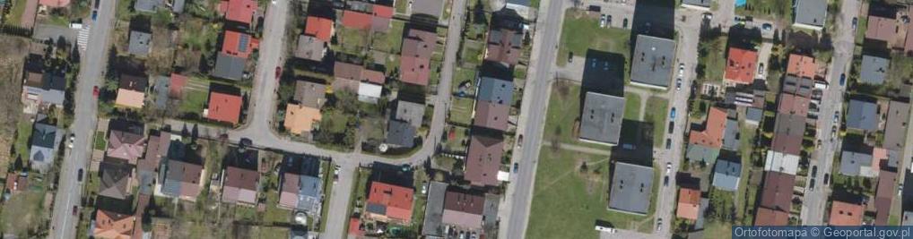 Zdjęcie satelitarne Malinowa ul.