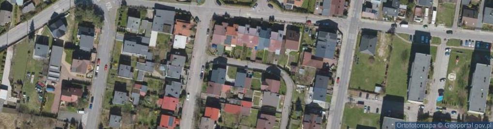 Zdjęcie satelitarne Malinowa ul.