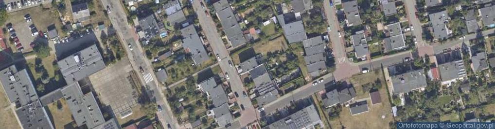 Zdjęcie satelitarne Makowa ul.