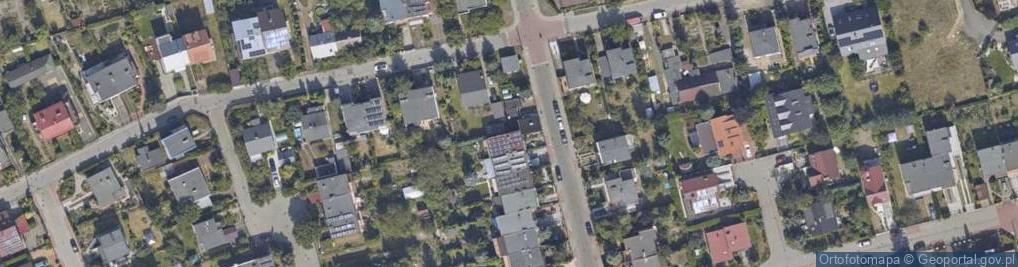 Zdjęcie satelitarne Makowa ul.