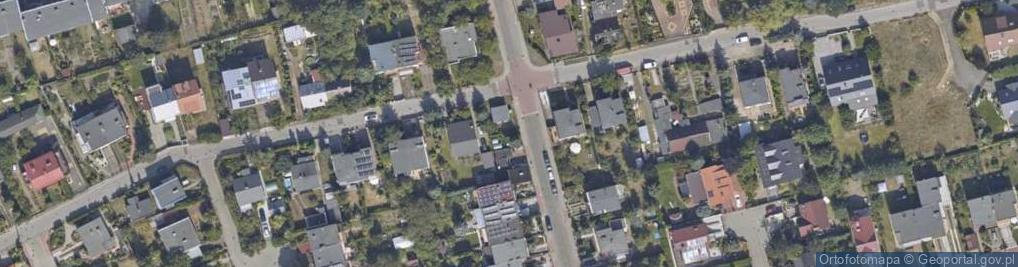 Zdjęcie satelitarne Makowa ul.