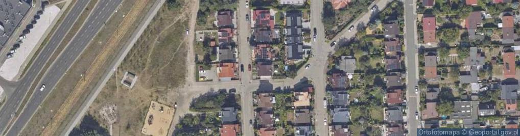 Zdjęcie satelitarne Maszynowa ul.
