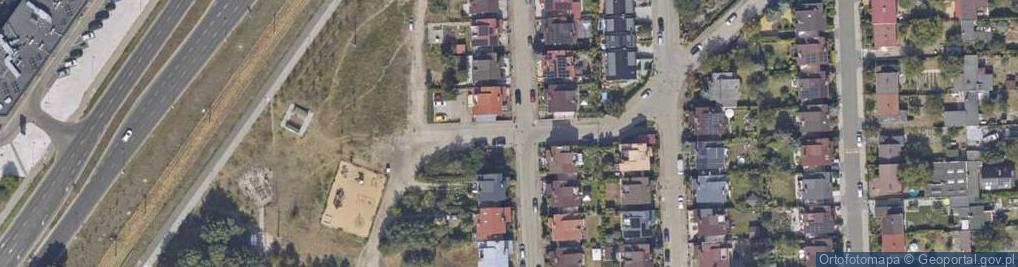 Zdjęcie satelitarne Maszynowa ul.