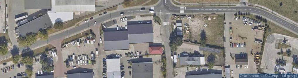 Zdjęcie satelitarne Mazowiecka ul.