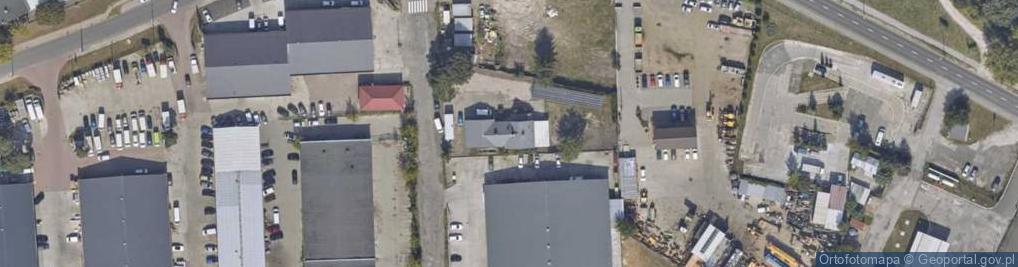 Zdjęcie satelitarne Mazowiecka ul.