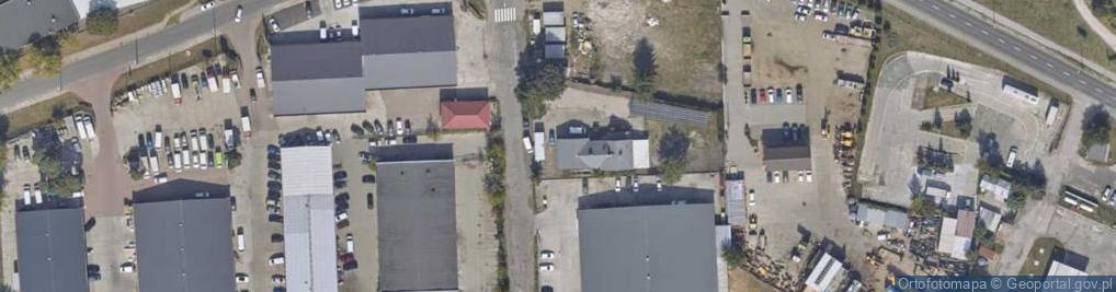 Zdjęcie satelitarne Mazowiecka ul.