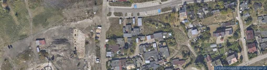 Zdjęcie satelitarne Mazowiecka ul.