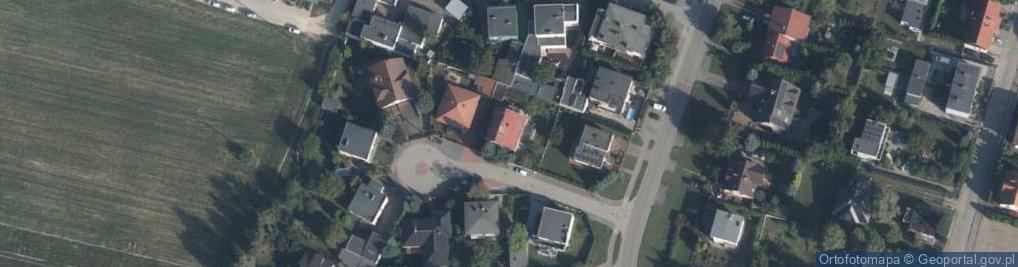 Zdjęcie satelitarne Makowa ul.
