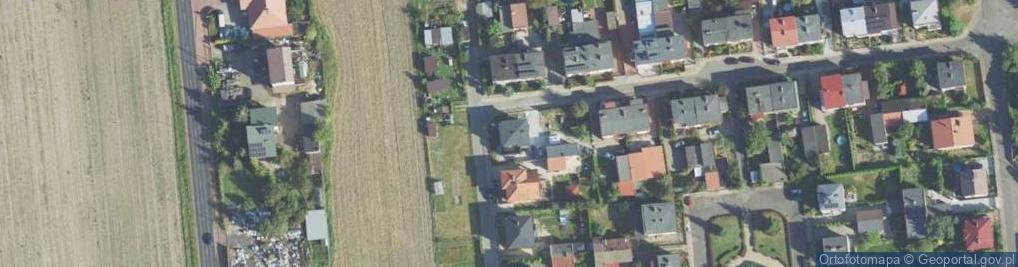 Zdjęcie satelitarne Makowa ul.