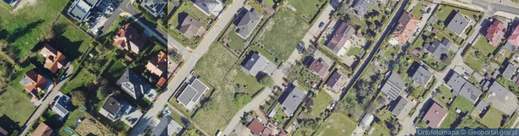Zdjęcie satelitarne Mahoniowa ul.