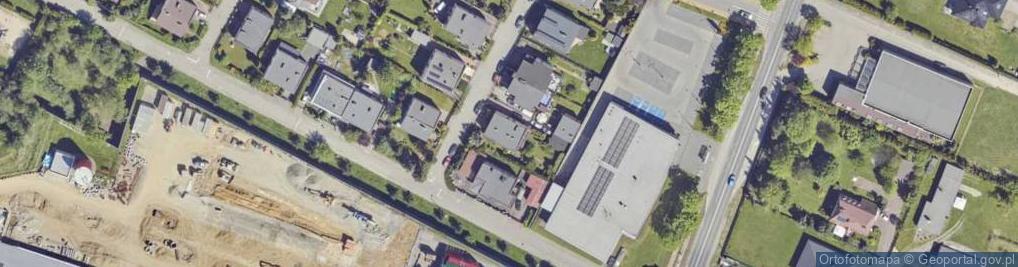 Zdjęcie satelitarne Maków ul.