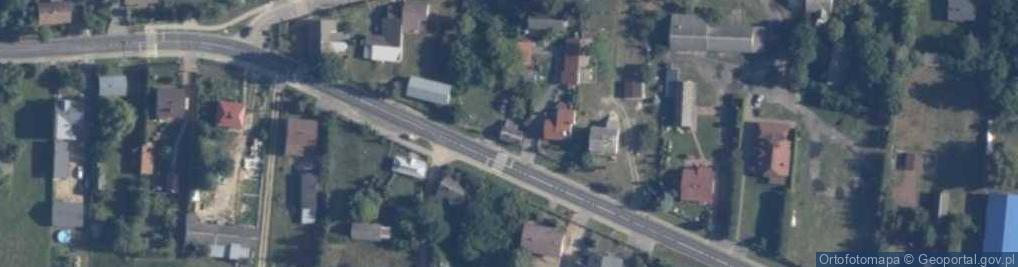 Zdjęcie satelitarne Mazowiecka ul.