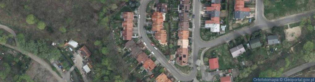 Zdjęcie satelitarne Makowa ul.