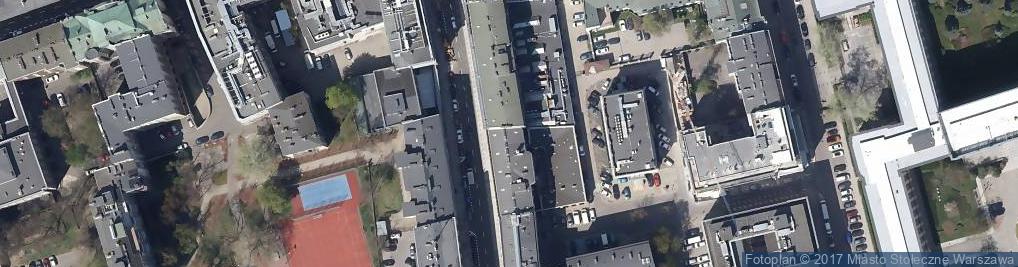 Zdjęcie satelitarne Mazowiecka ul.