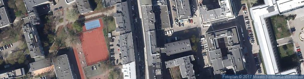 Zdjęcie satelitarne Mazowiecka ul.