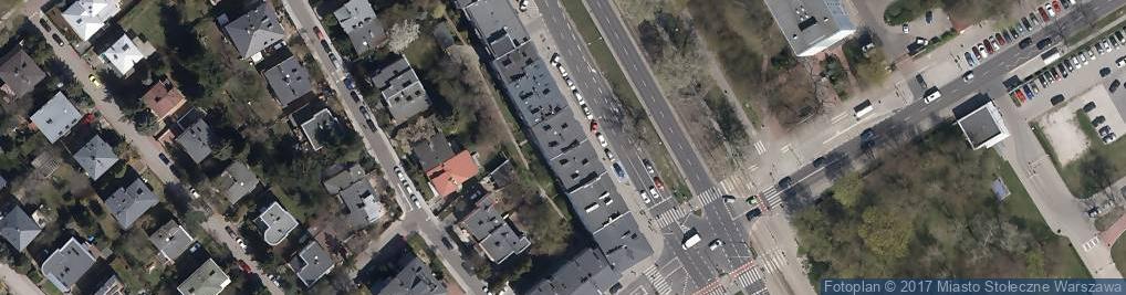 Zdjęcie satelitarne Marymoncka ul.