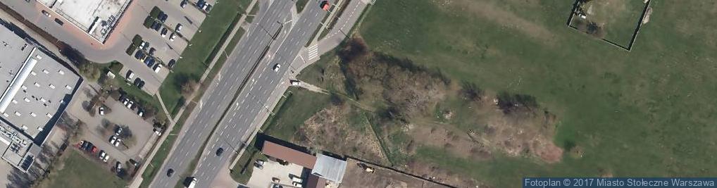 Zdjęcie satelitarne Matematyczna ul.