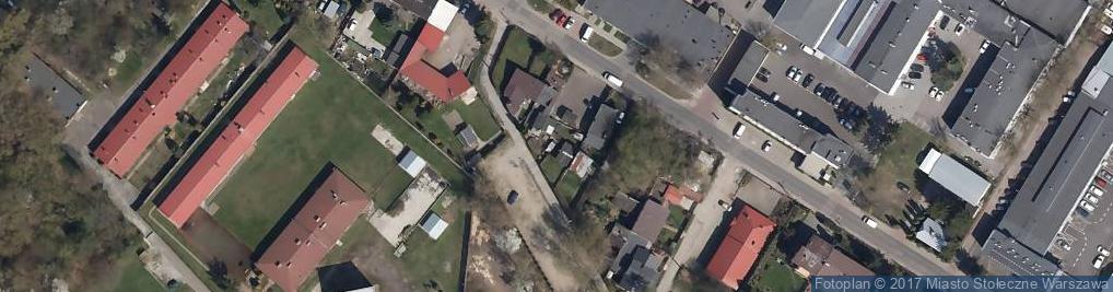 Zdjęcie satelitarne Materii ul.