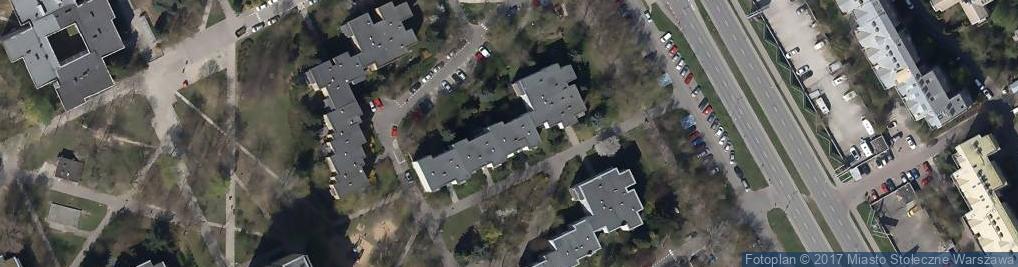 Zdjęcie satelitarne Mandarynki ul.