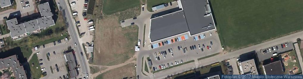 Zdjęcie satelitarne Magiczna ul.