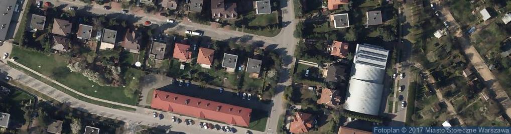 Zdjęcie satelitarne Malachitowa ul.