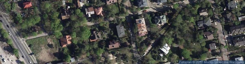 Zdjęcie satelitarne Marysińska ul.