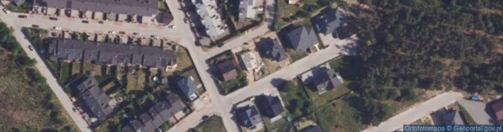 Zdjęcie satelitarne Magnoliowa ul.