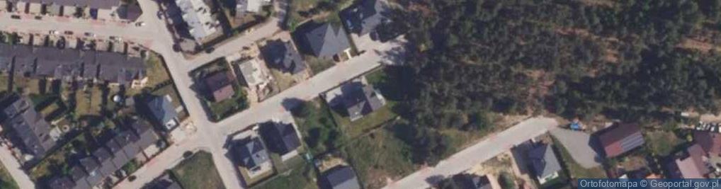 Zdjęcie satelitarne Magnoliowa ul.