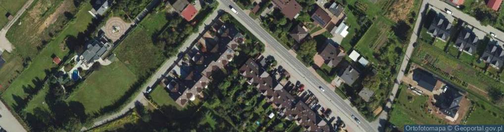 Zdjęcie satelitarne Magiczna ul.