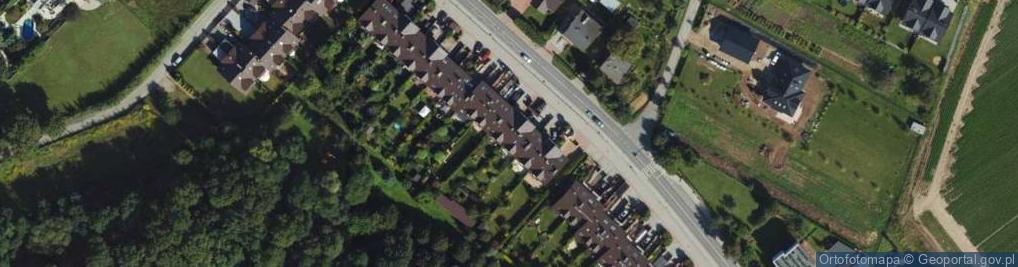 Zdjęcie satelitarne Magiczna ul.