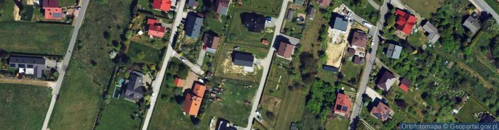 Zdjęcie satelitarne Maków ul.